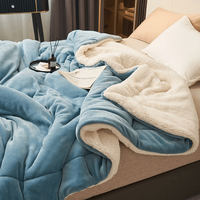 CozyNest Soft Flannel Fleece Blanket For Cozy Home Warmth And Security