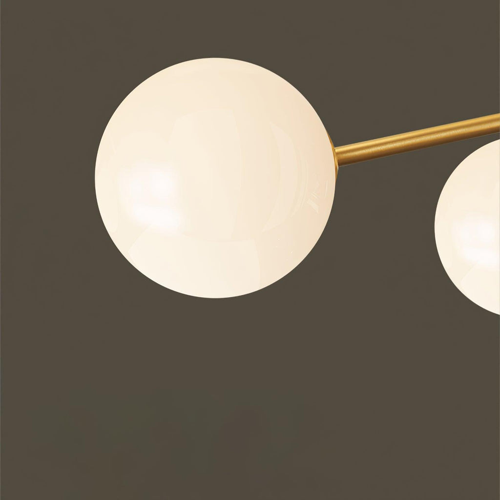 Lampadario a bracci Solaire — design Sputnik, opzioni da 6/9/12 luci