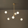 Lampadario a bracci Solaire — design Sputnik, opzioni da 6/9/12 luci