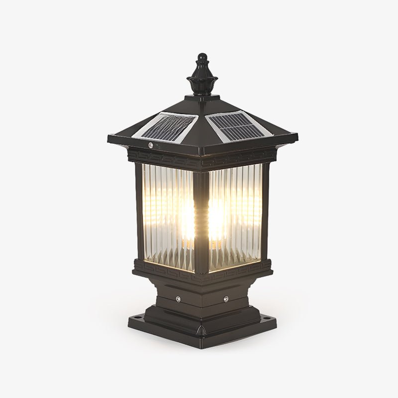 Ray Vintage Classic Lantern Solar Outdoor Light - Lamp Outdoor
