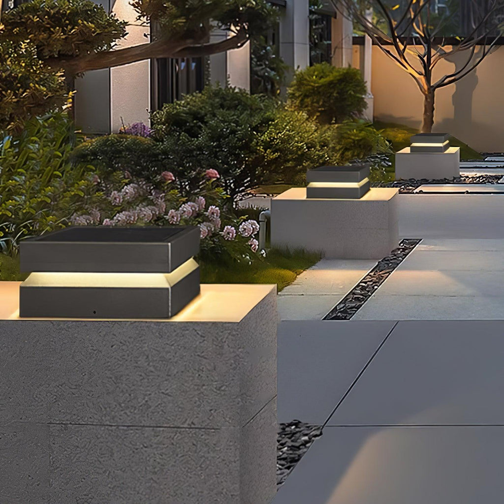 IP65 Weatherproof Square Post Outdoor Lamp