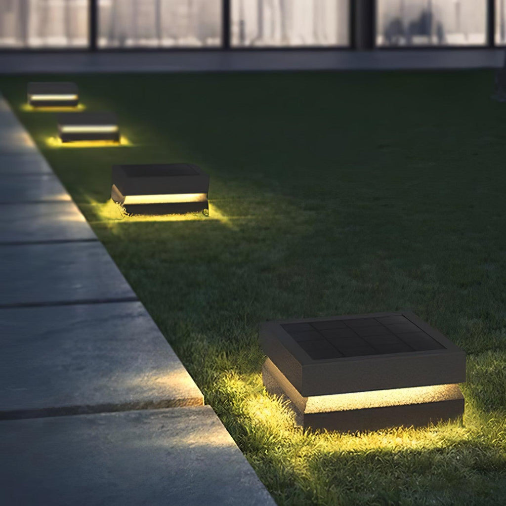 IP65 Weatherproof Square Post Outdoor Lamp