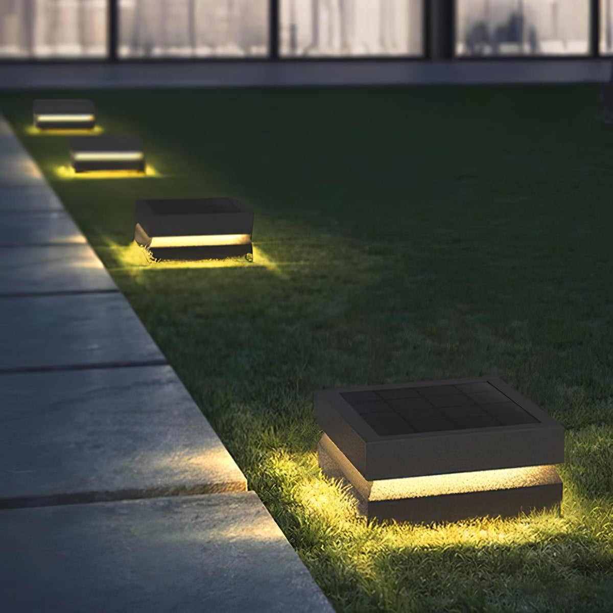 IP65 Weatherproof Square Post Outdoor Lamp