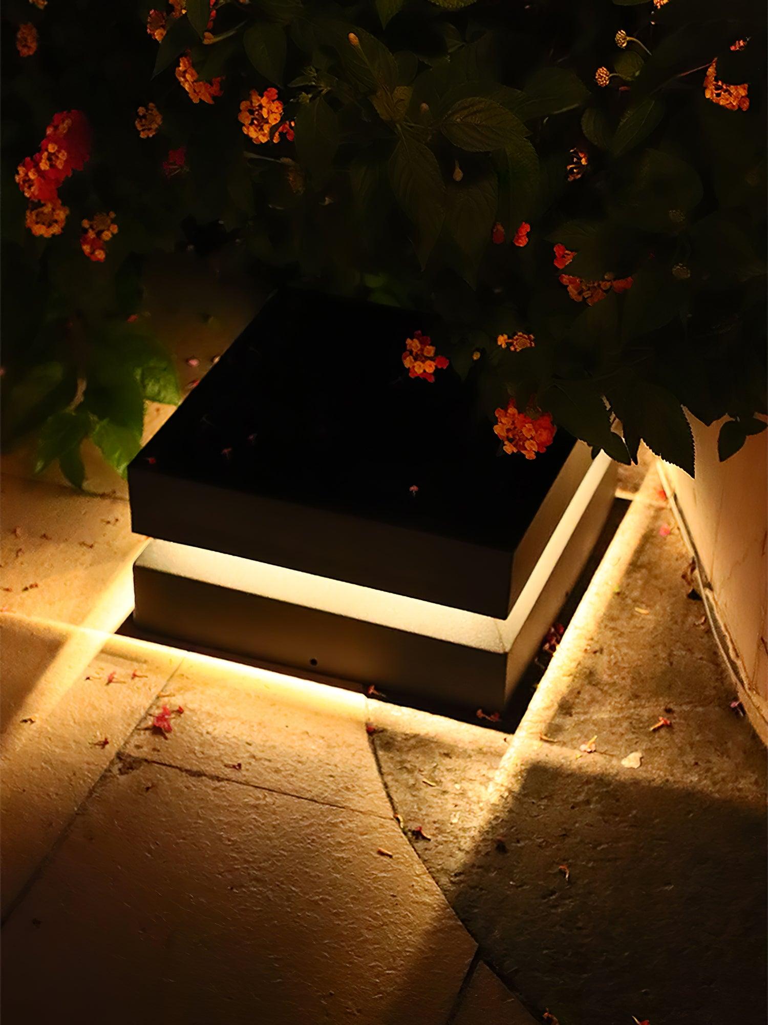 IP65 Weatherproof Square Post Outdoor Lamp