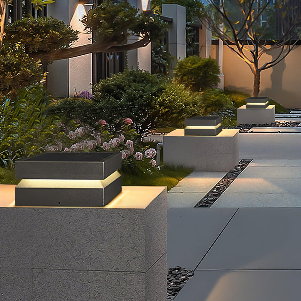 IP65 Weatherproof Square Post Outdoor Lamp