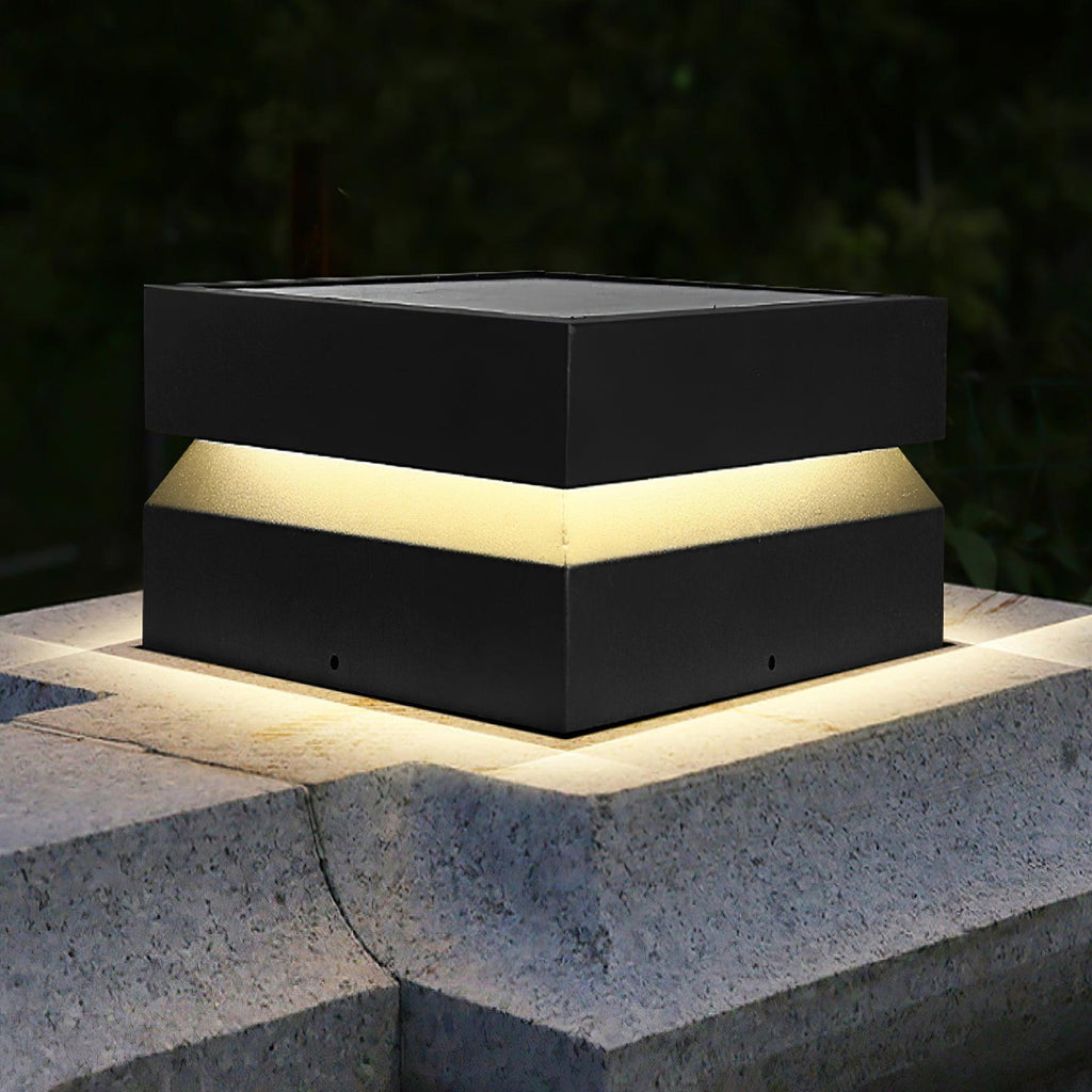 IP65 Weatherproof Square Post Outdoor Lamp