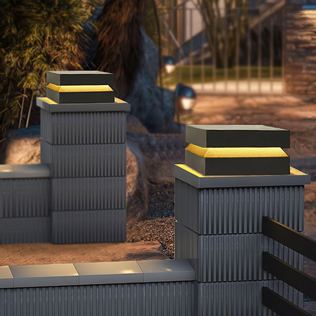 IP65 Weatherproof Square Post Outdoor Lamp