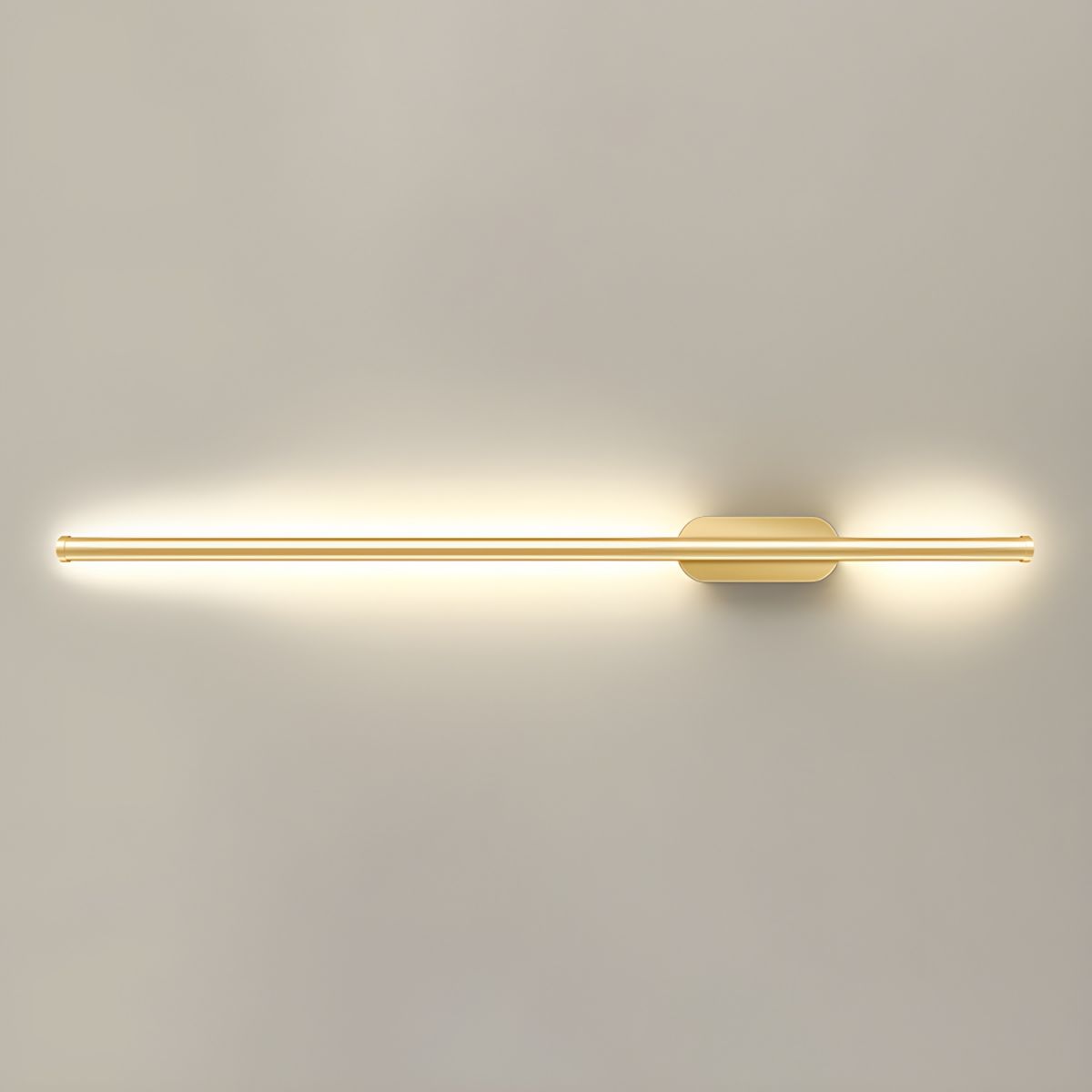 Seraphina Linear Wall Sconce — Vertical Profile, Gold or Black