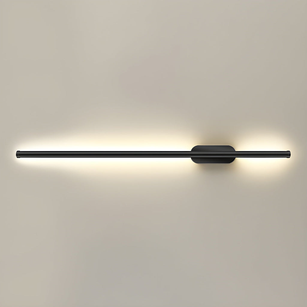 Seraphina Linear Wall Sconce — Vertical Profile, Gold or Black