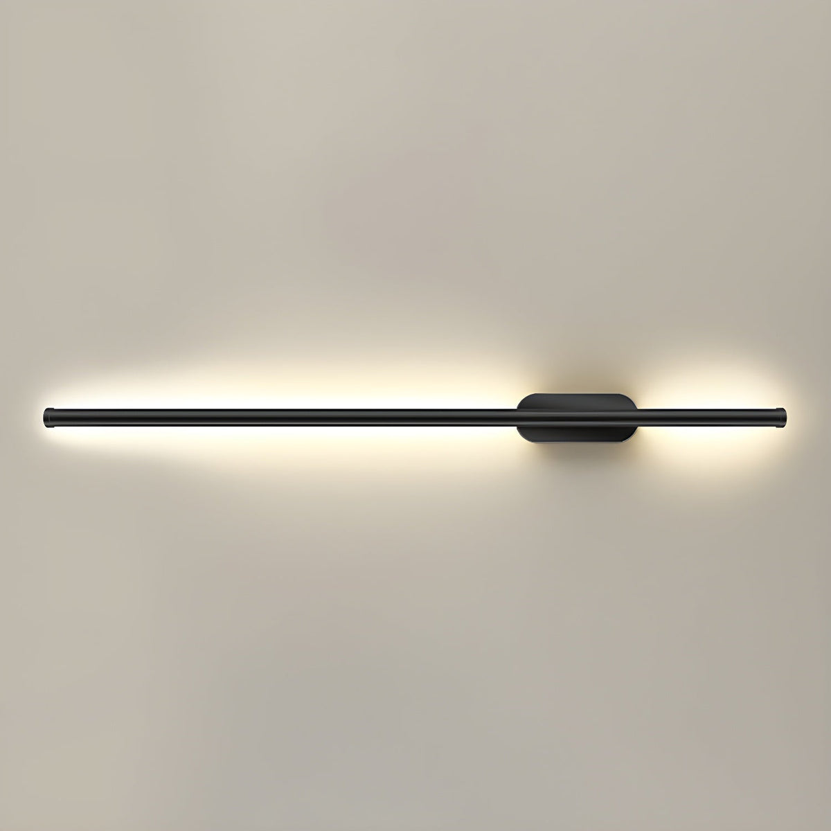 Seraphina Linear Wall Sconce — Vertical Profile, Gold or Black
