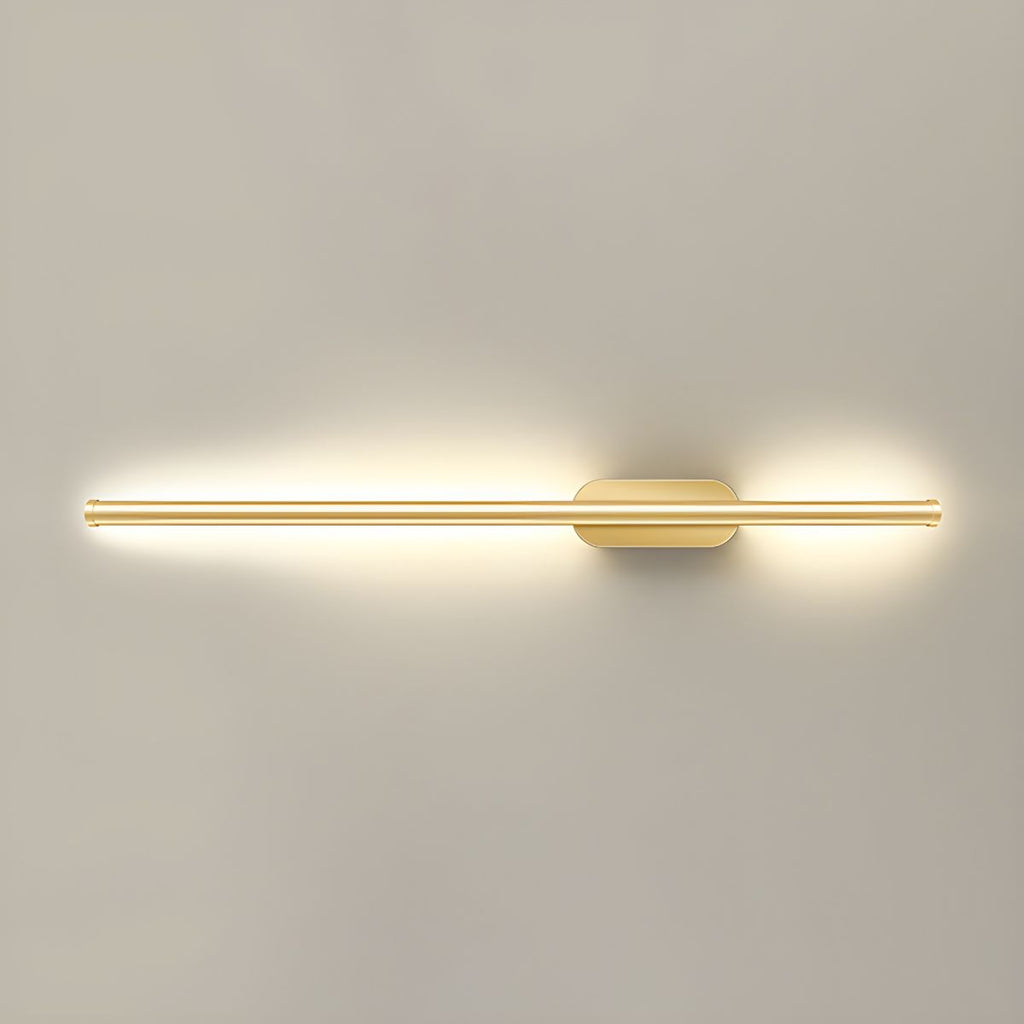 Seraphina Linear Wall Sconce — Vertical Profile, Gold or Black