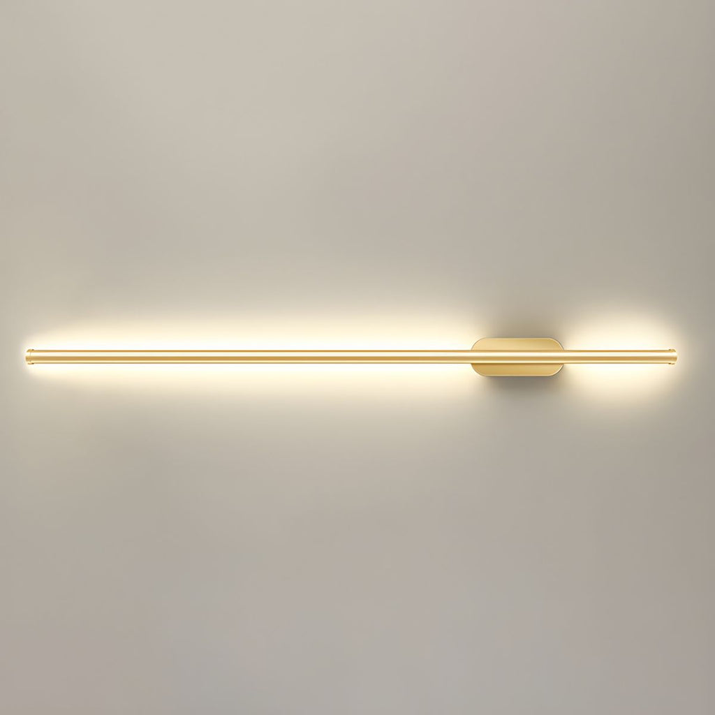 Seraphina Linear Wall Sconce — Vertical Profile, Gold or Black