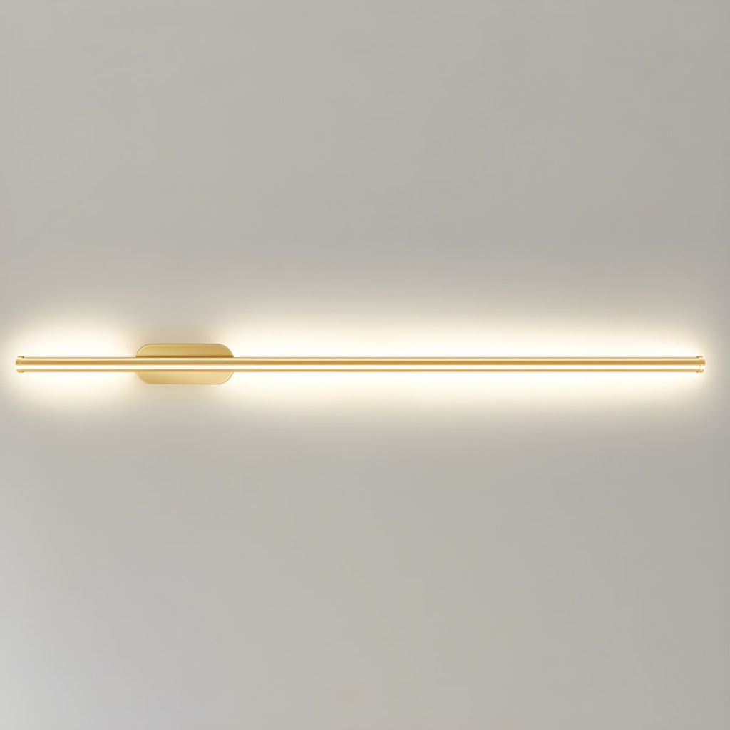 Seraphina Linear Wall Sconce — Vertical Profile, Gold or Black