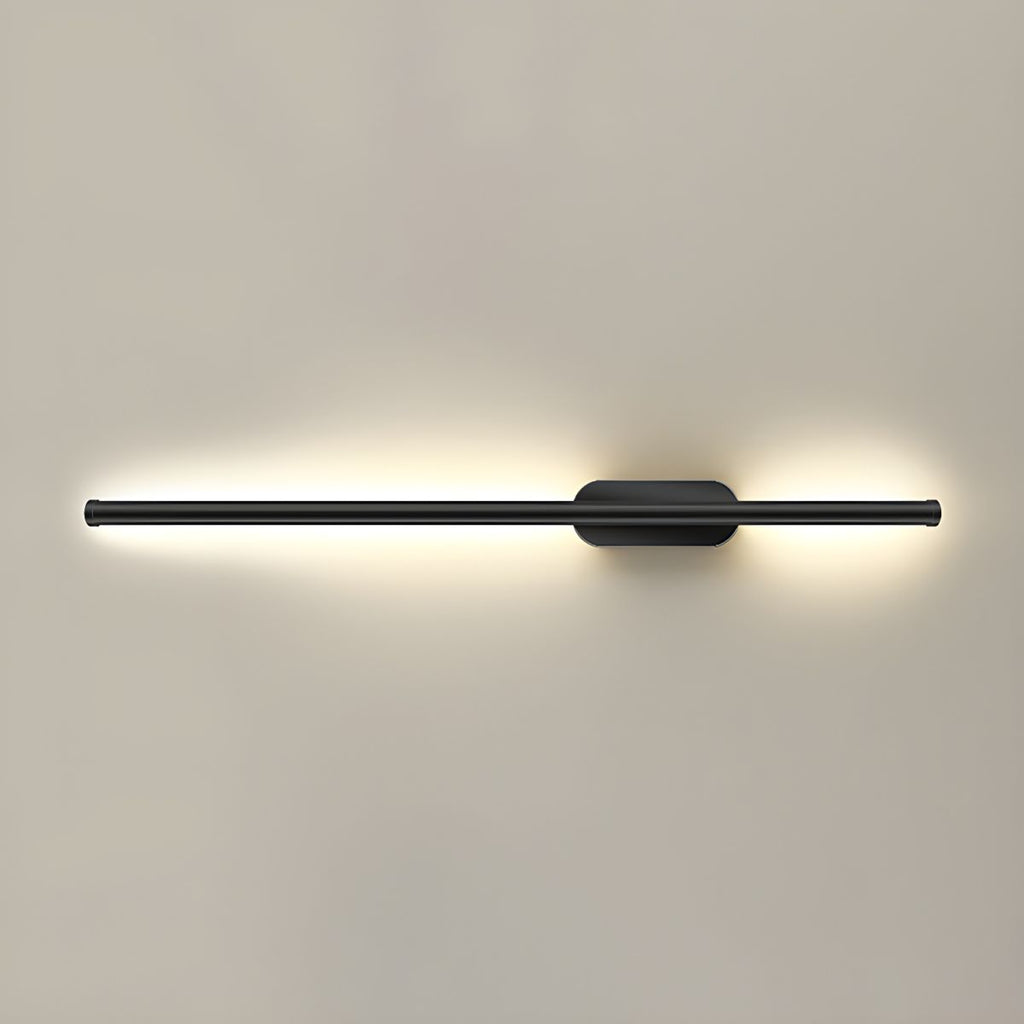 Seraphina Linear Wall Sconce — Vertical Profile, Gold or Black