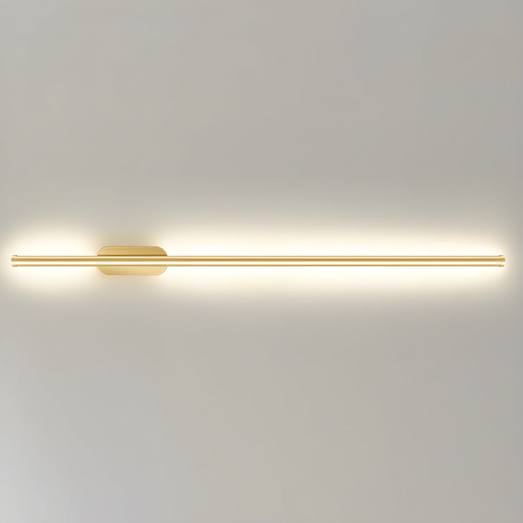 Seraphina Linear Wall Sconce — Vertical Profile, Gold or Black