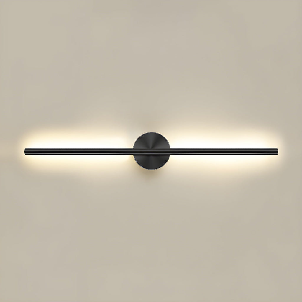 Seraphina Linear Wall Sconce — Vertical Profile, Gold or Black
