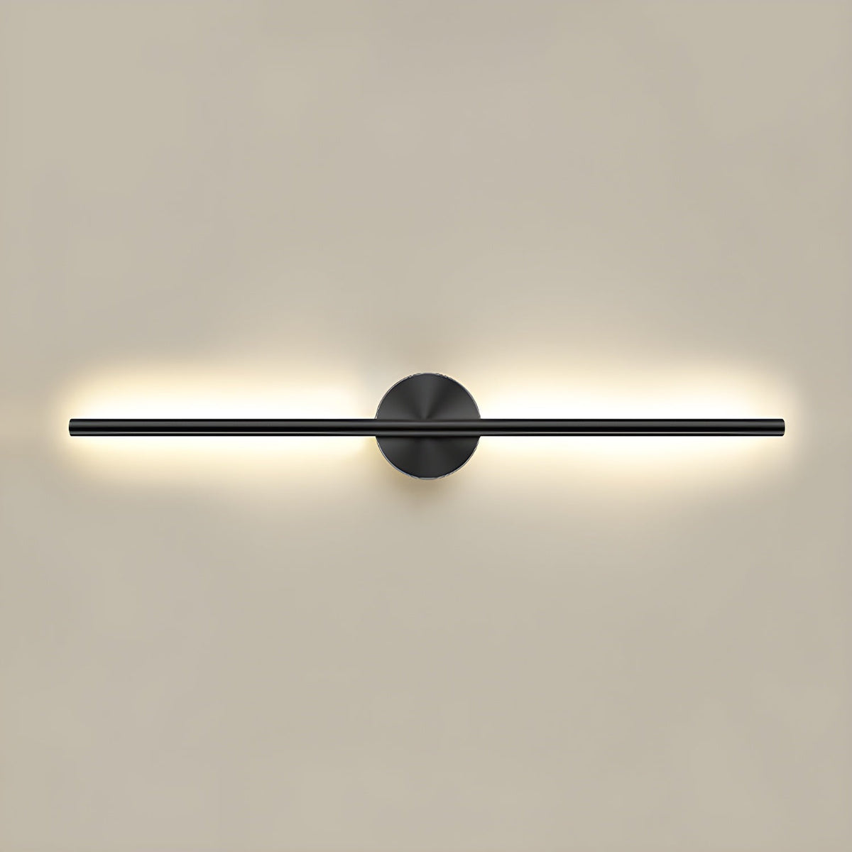 Seraphina Linear Wall Sconce — Vertical Profile, Gold or Black