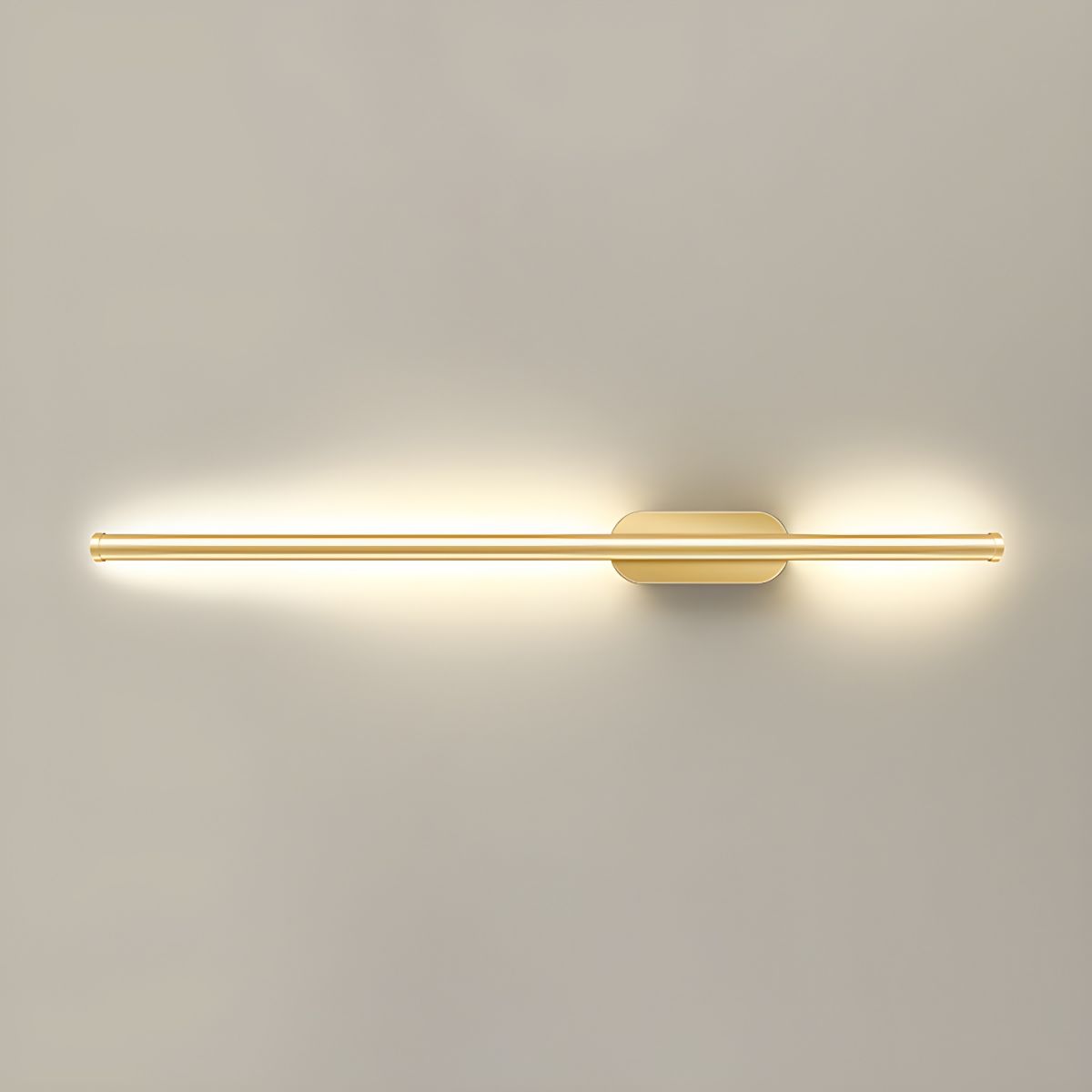Seraphina Linear Wall Sconce — Vertical Profile, Gold or Black