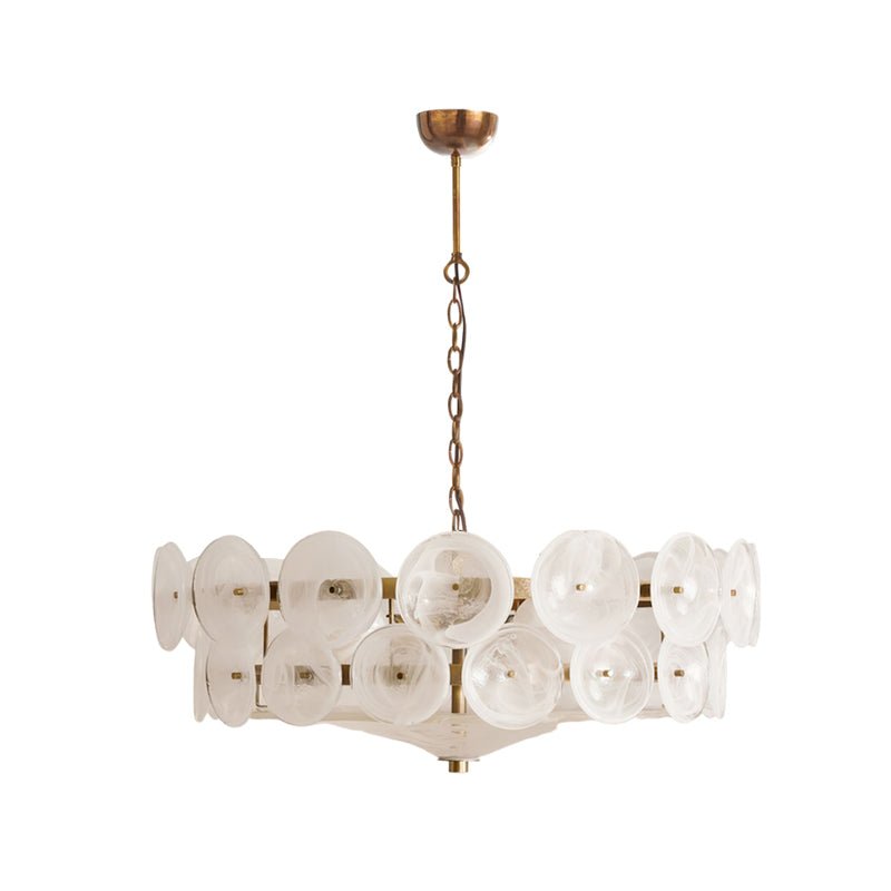 Solaris Disc Glass Chandelier - Vakkerlight