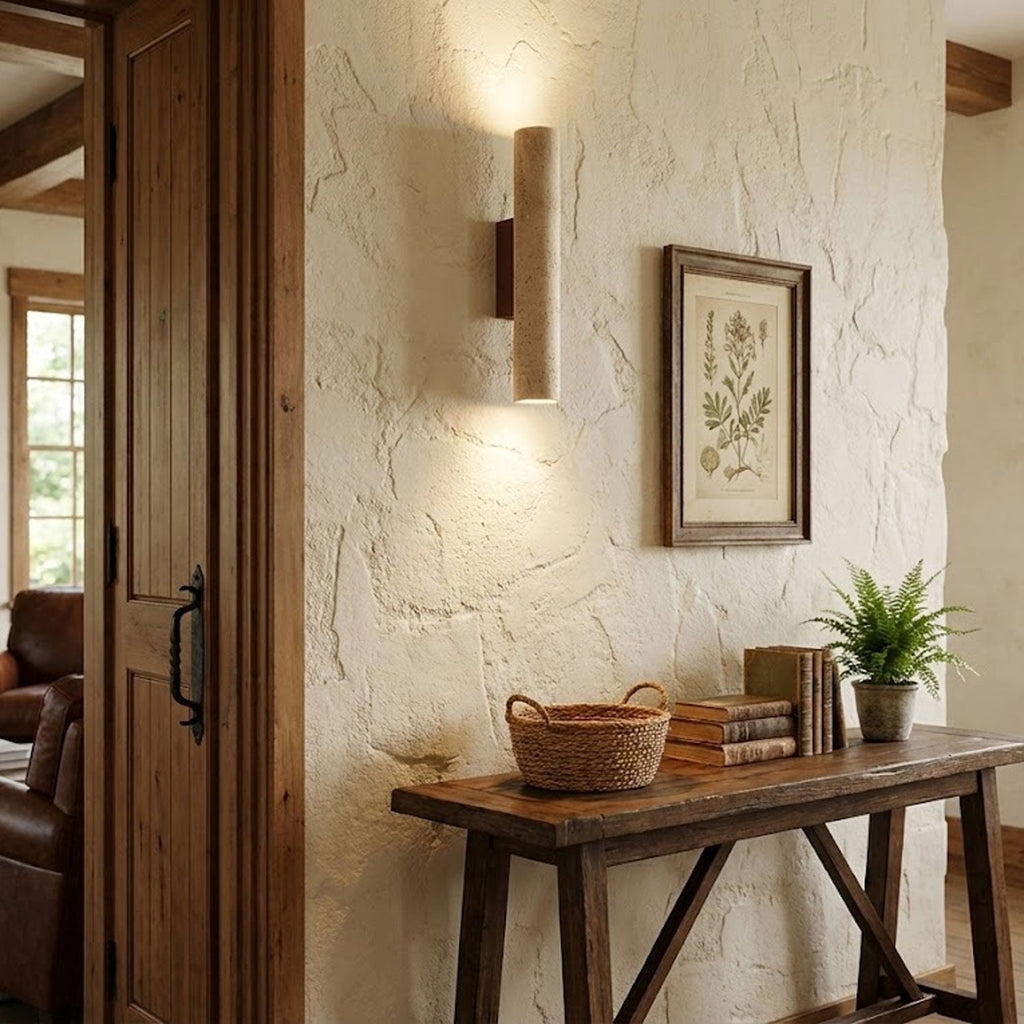 Solis Column Wall Lamp — Minimal Cylindrical Form