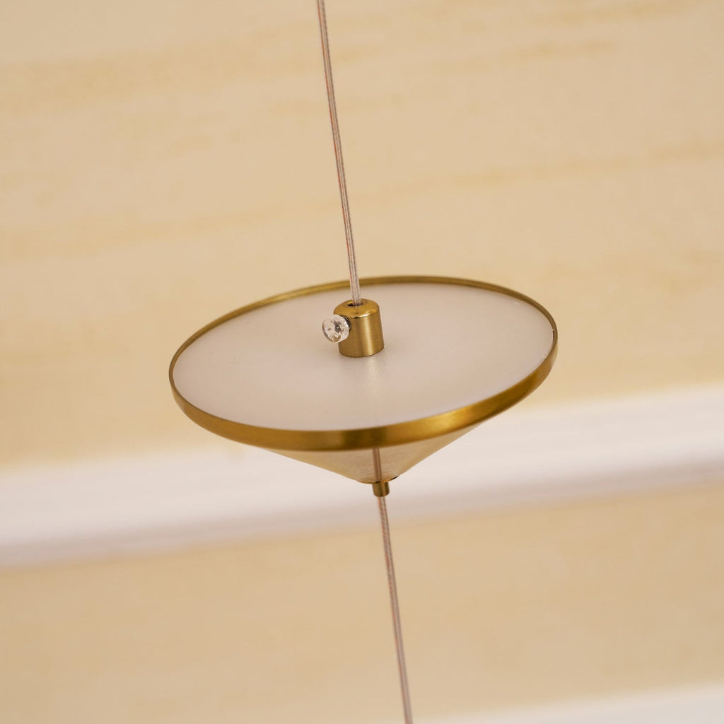 Soreluna 3- oder 4-flammige Stehlampe — Gold & Schwarz