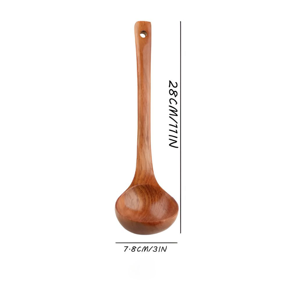 Set Peralatan Dapur Kayu | 4 keping