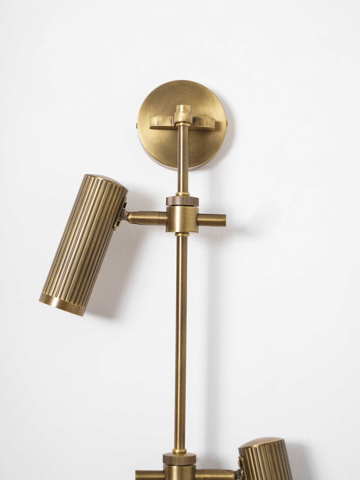 Vintage Adjustable Spot Rail Wall Light