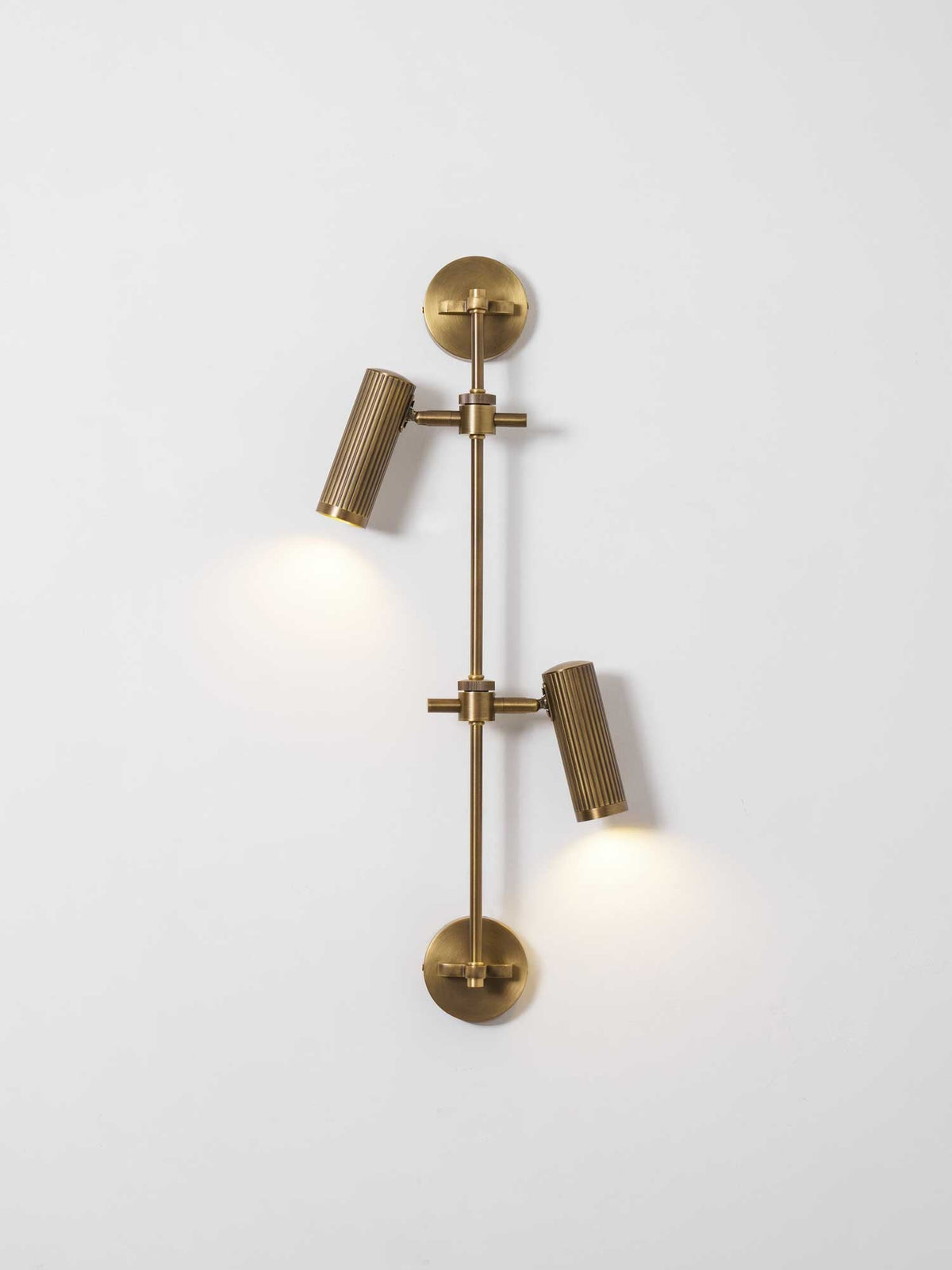 Vintage Adjustable Spot Rail Wall Light