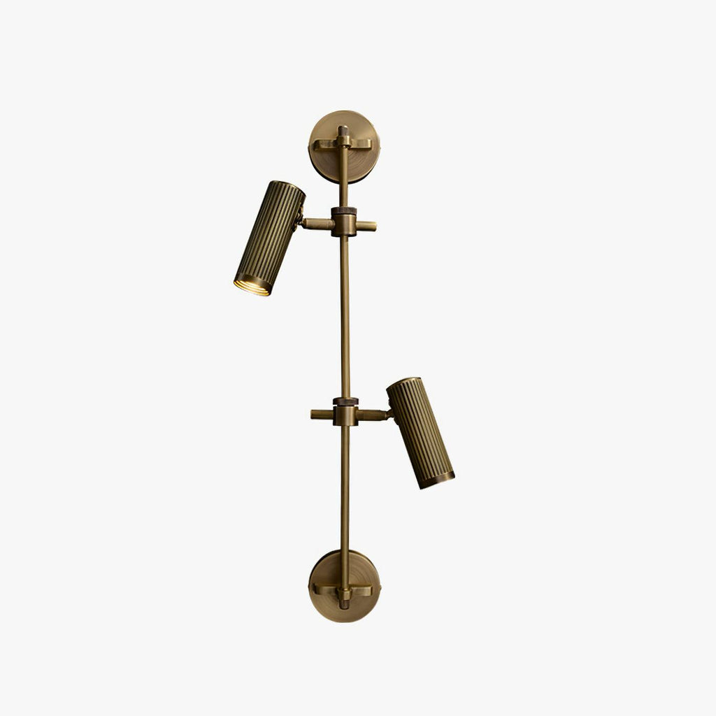 Vintage Adjustable Spot Rail Wall Light