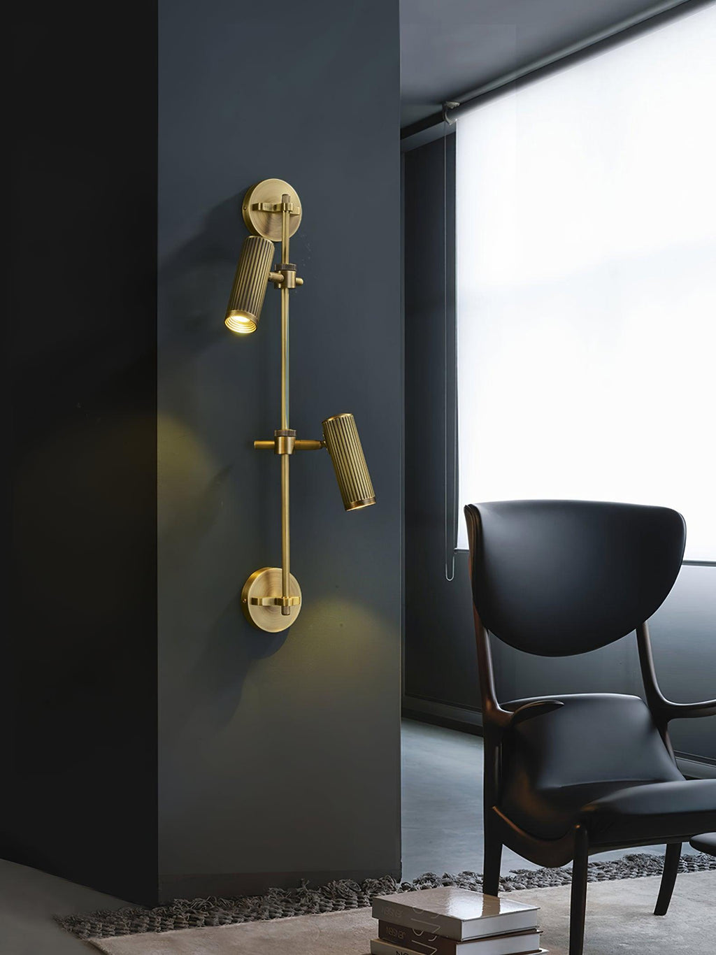 Vintage Adjustable Spot Rail Wall Light