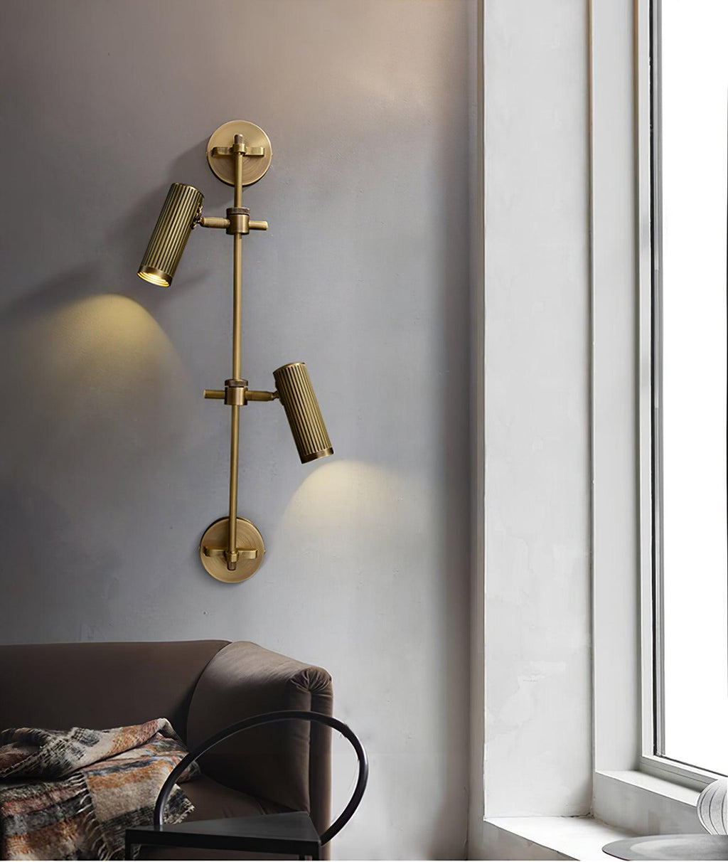 Vintage Adjustable Spot Rail Wall Light