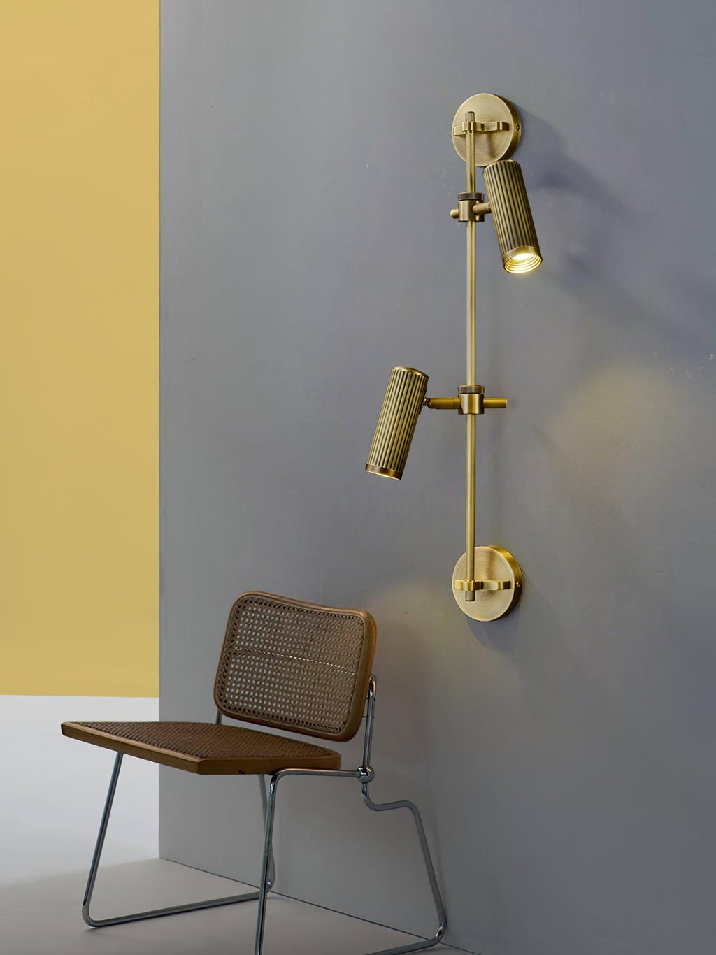 Vintage Adjustable Spot Rail Wall Light
