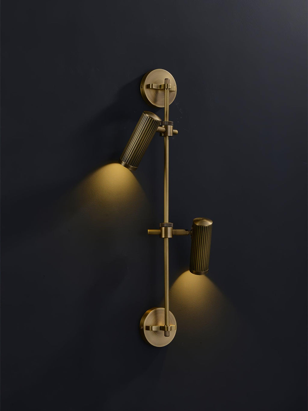 Vintage Adjustable Spot Rail Wall Light