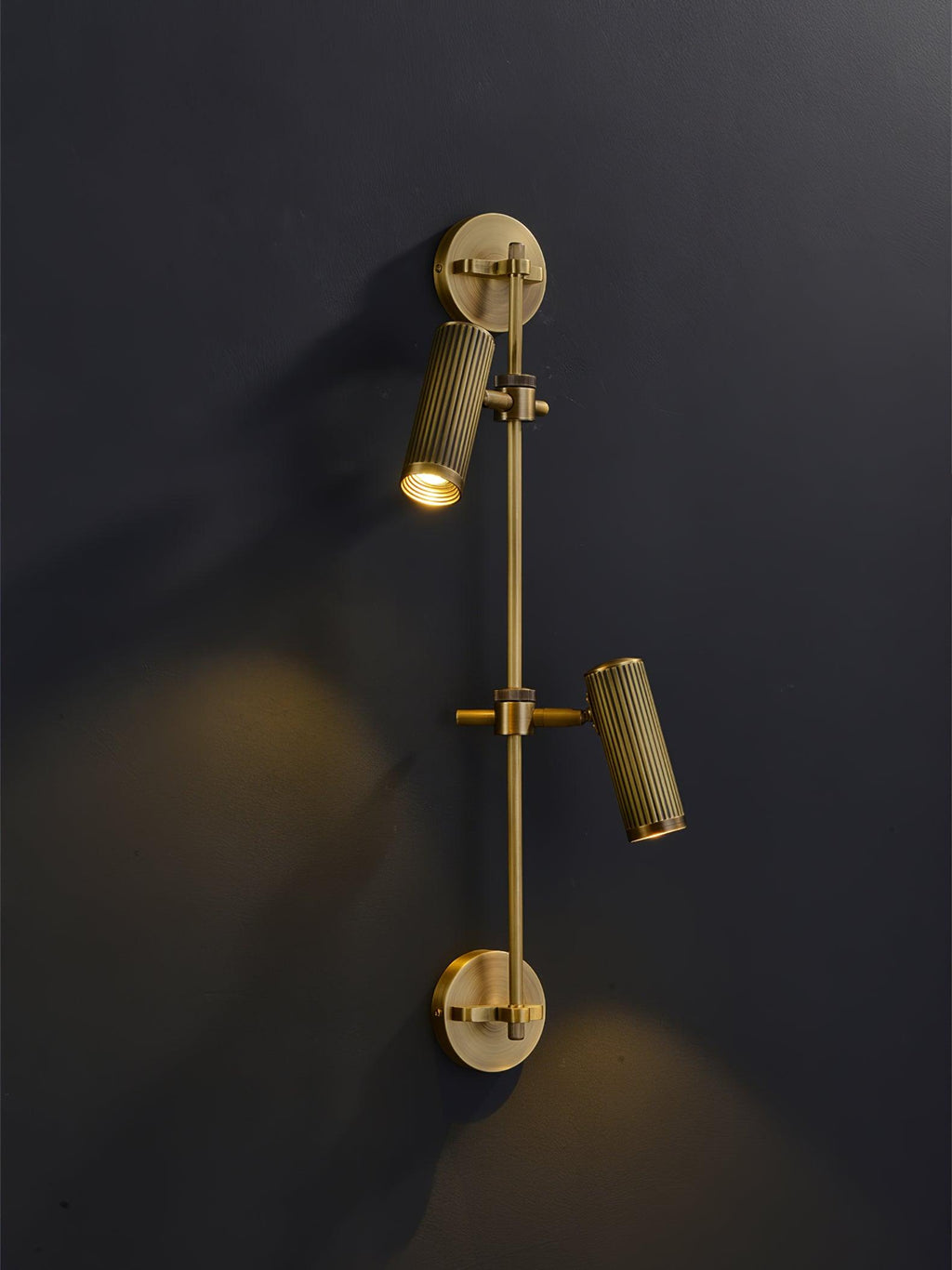 Vintage Adjustable Spot Rail Wall Light