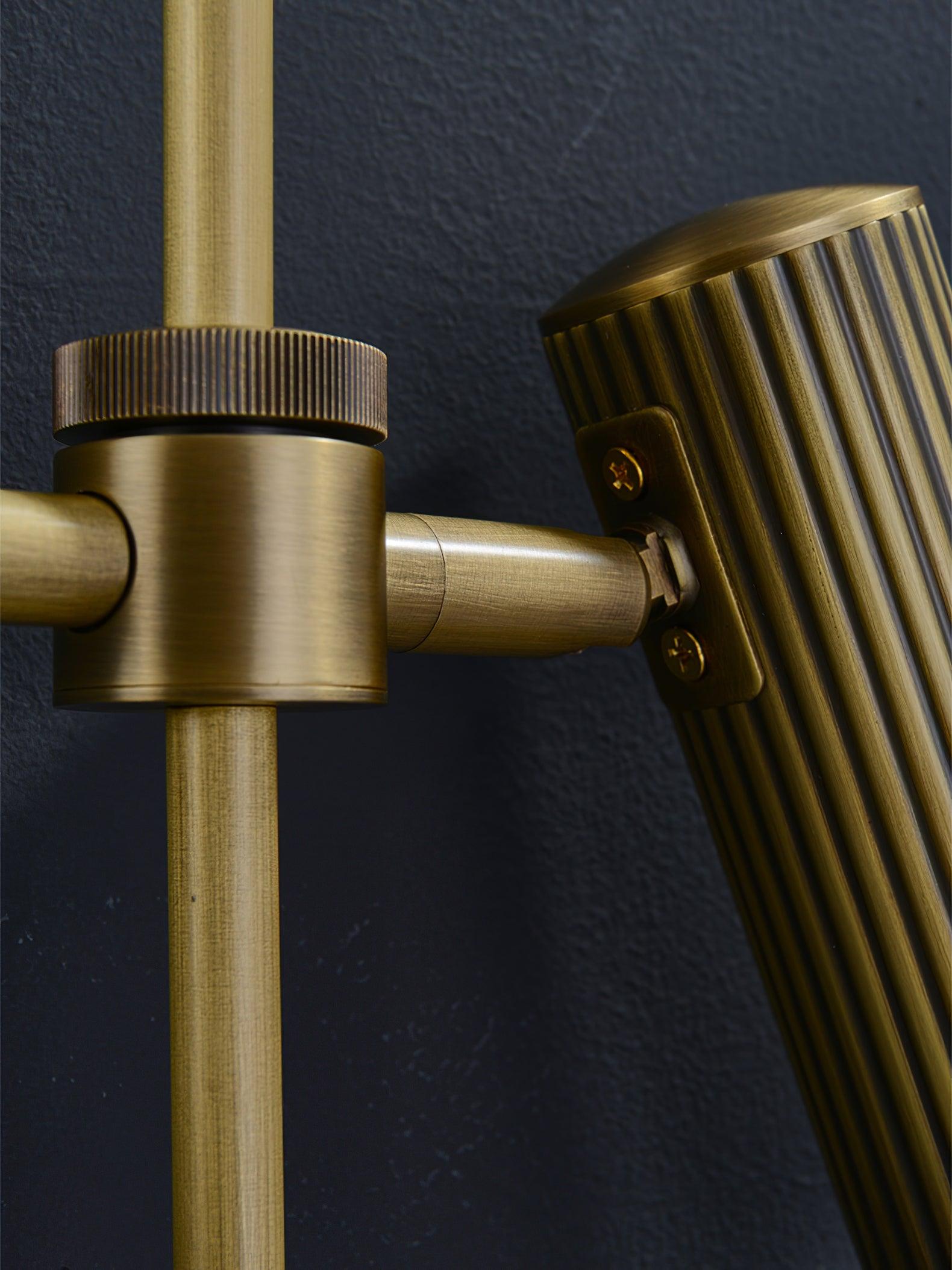 Vintage Adjustable Spot Rail Wall Light