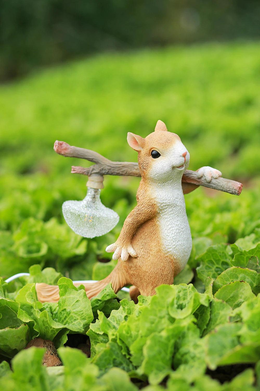 Επιτραπέζιο φωτιστικό με σχέδιο Squirrel — Διάμετρος 25cm x ύψος 25cm