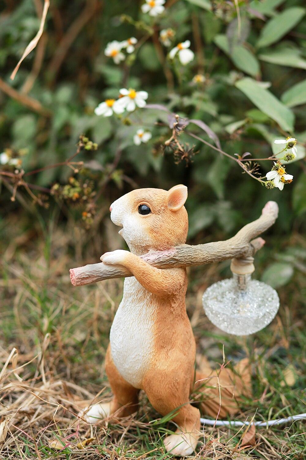 Επιτραπέζιο φωτιστικό με σχέδιο Squirrel — Διάμετρος 25cm x ύψος 25cm