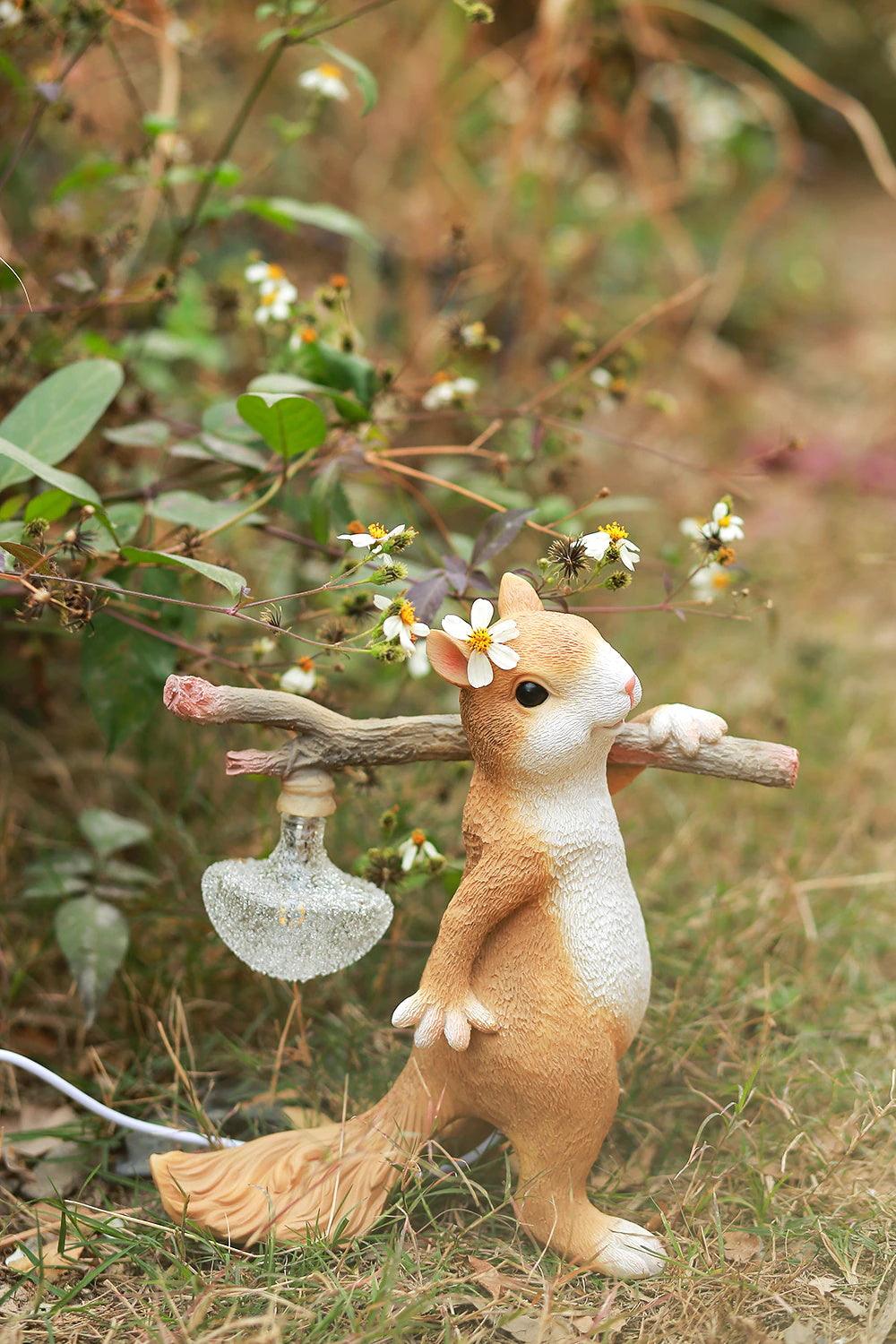 Επιτραπέζιο φωτιστικό με σχέδιο Squirrel — Διάμετρος 25cm x ύψος 25cm