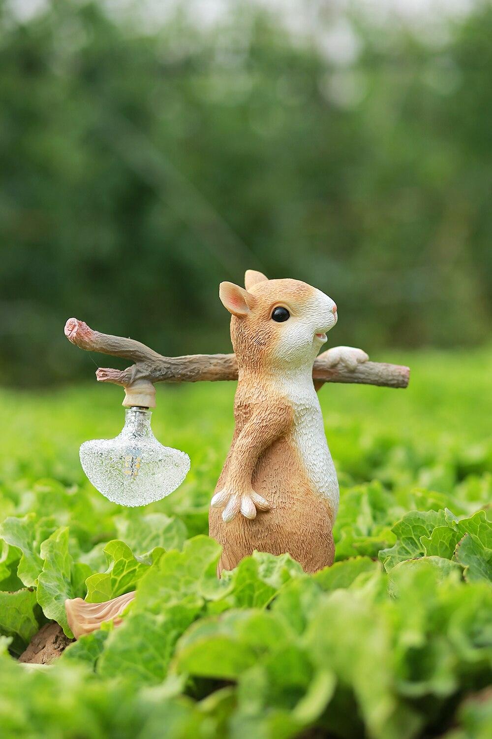 Επιτραπέζιο φωτιστικό με σχέδιο Squirrel — Διάμετρος 25cm x ύψος 25cm