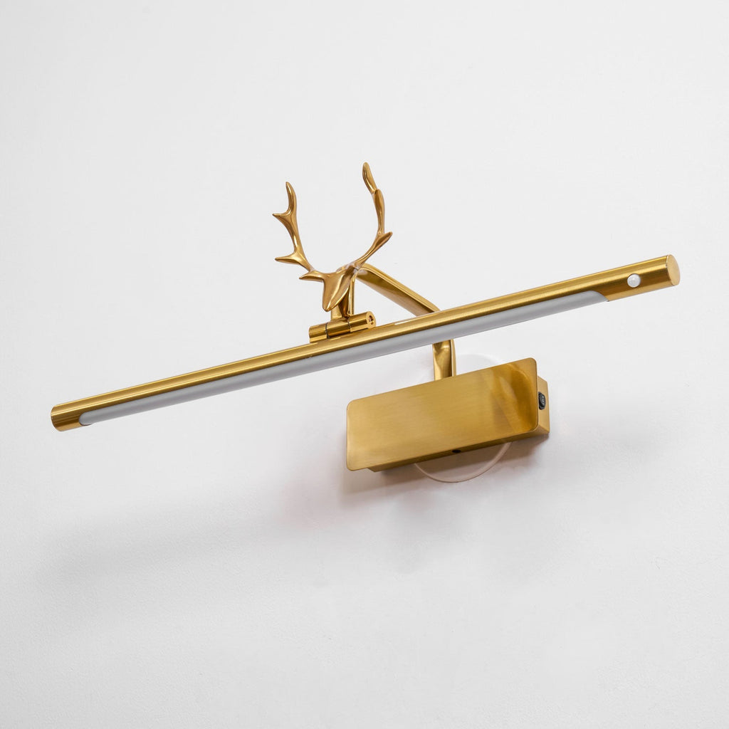 Stag Horn Picture Light Wall Sconce