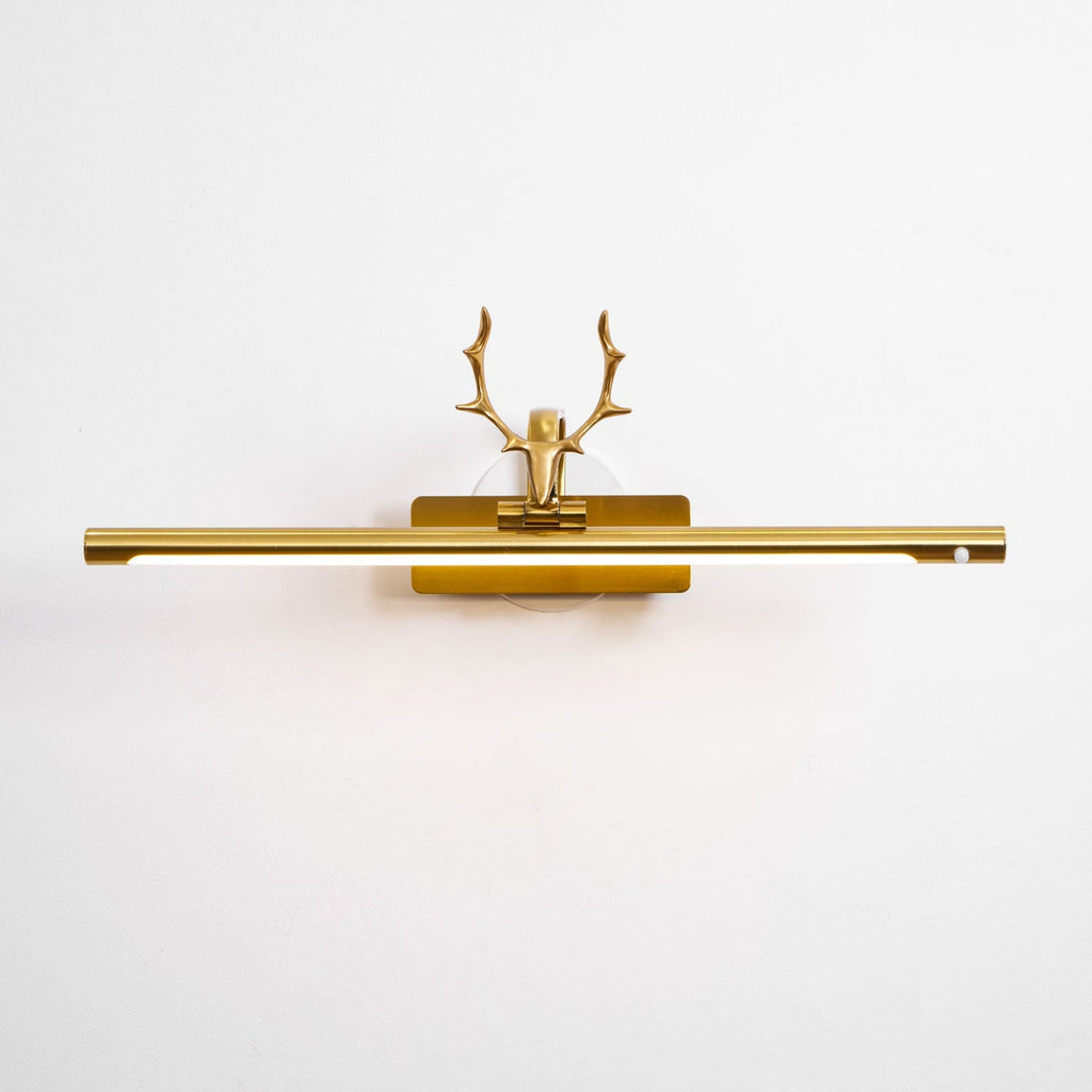 Stag Horn Picture Light Wall Sconce