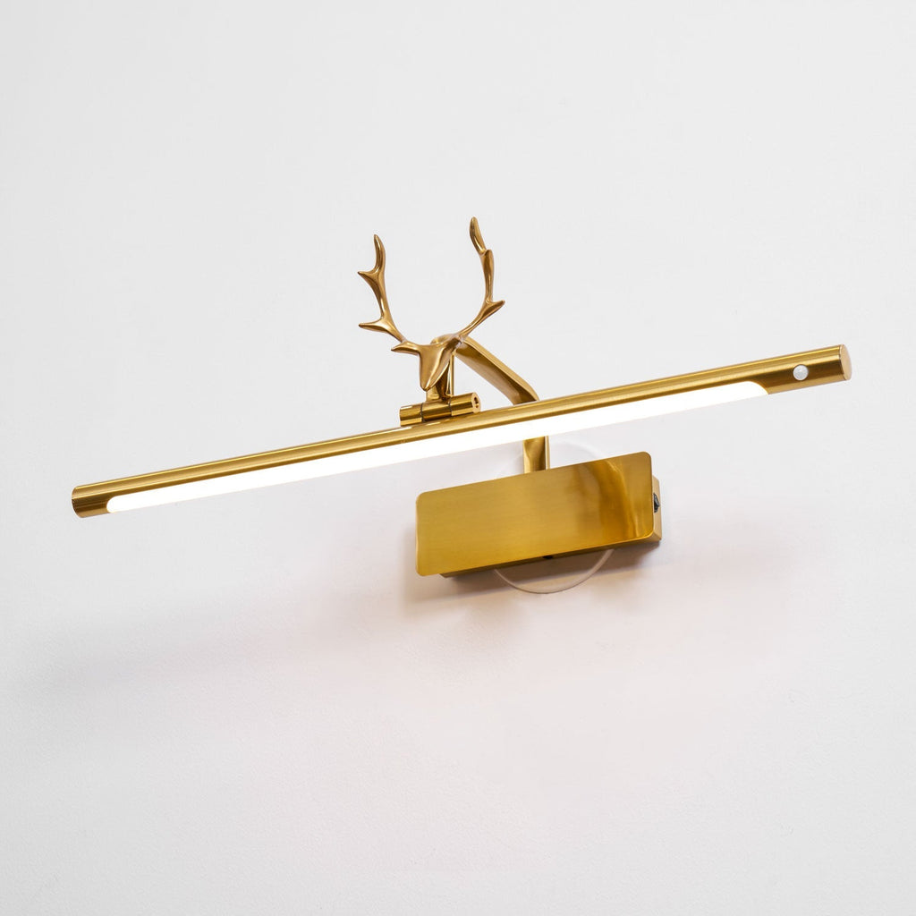 Stag Horn Picture Light Wall Sconce