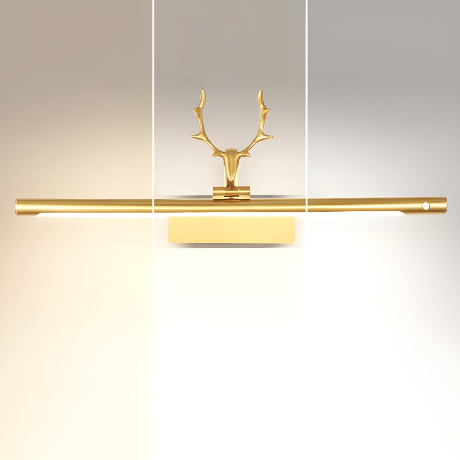 Stag Horn Picture Light Wall Sconce