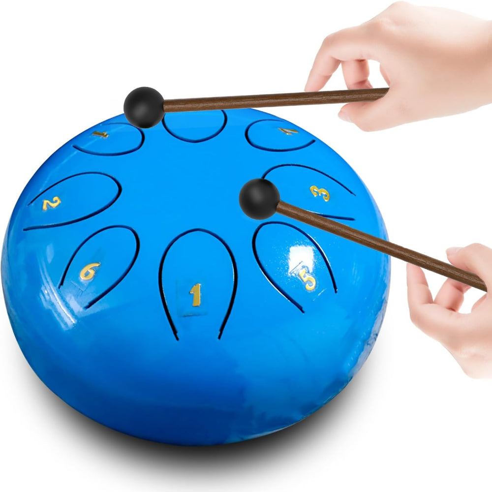 极光钢舌鼓手碟打击乐器，适合冥想使用