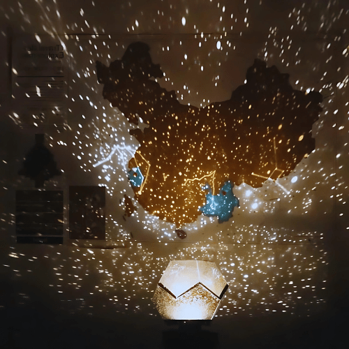 AstraGlow Galaxy Projektor til en Drømmende Stjernehimmel derhjemme