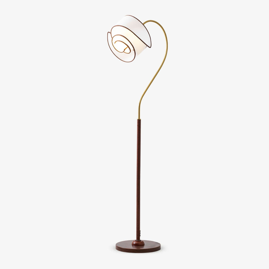 Stelmo Curved Neck Floor Lamp - Vakkerlight