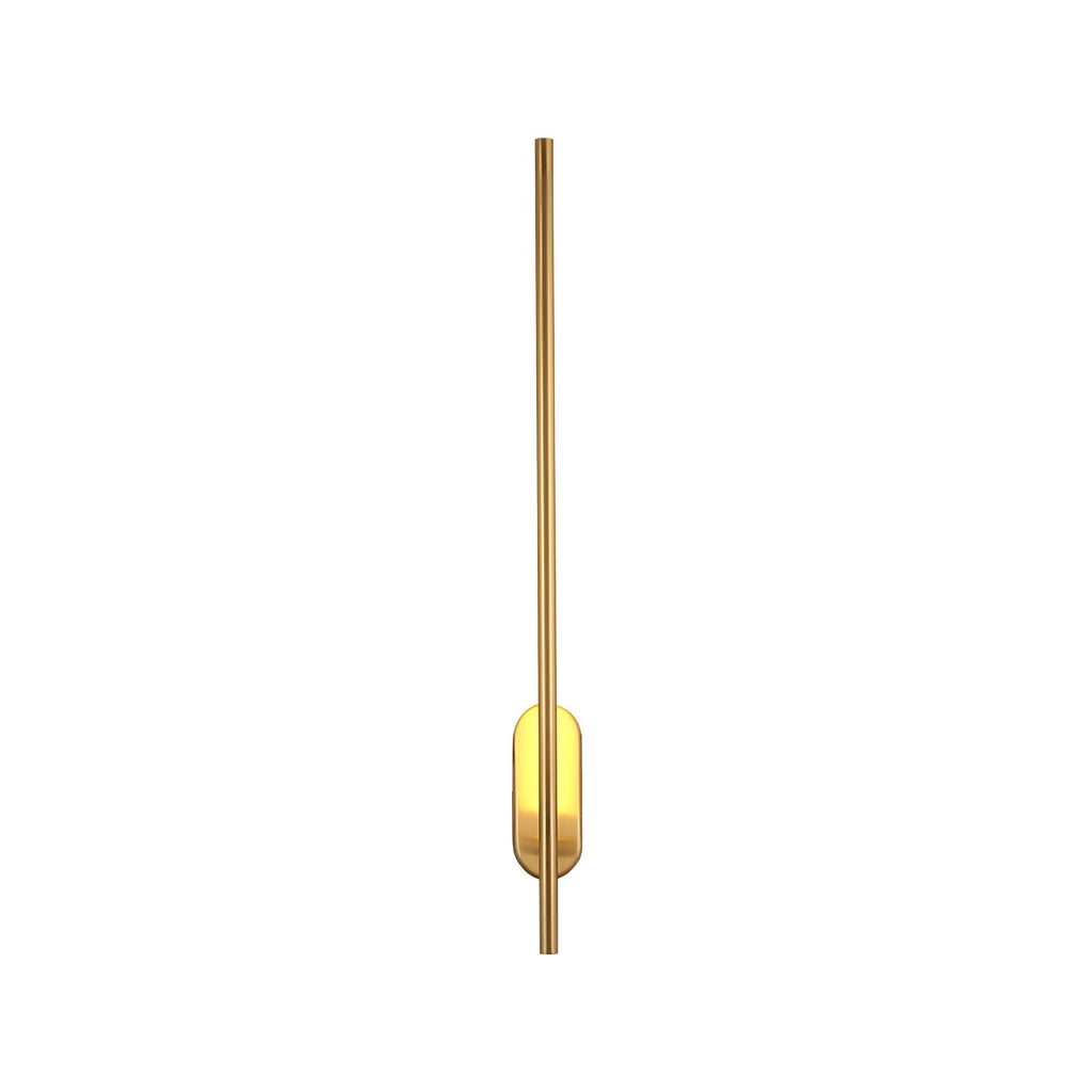 Minimalist Stick-Shaped Metal Wall Sconce