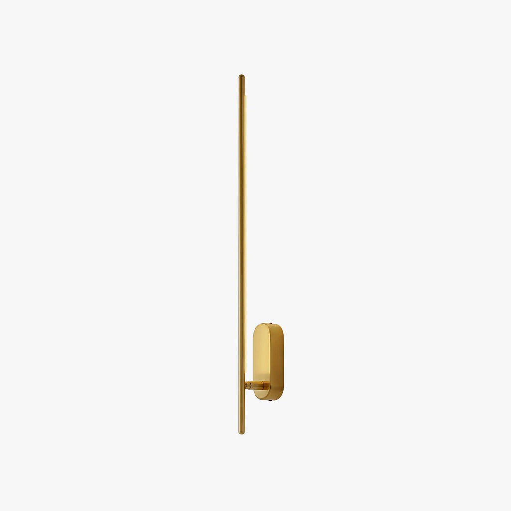 Minimalist Stick-Shaped Metal Wall Sconce