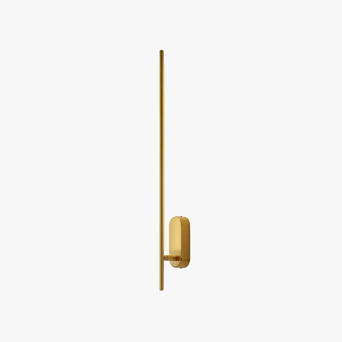 Minimalist Stick-Shaped Metal Wall Sconce