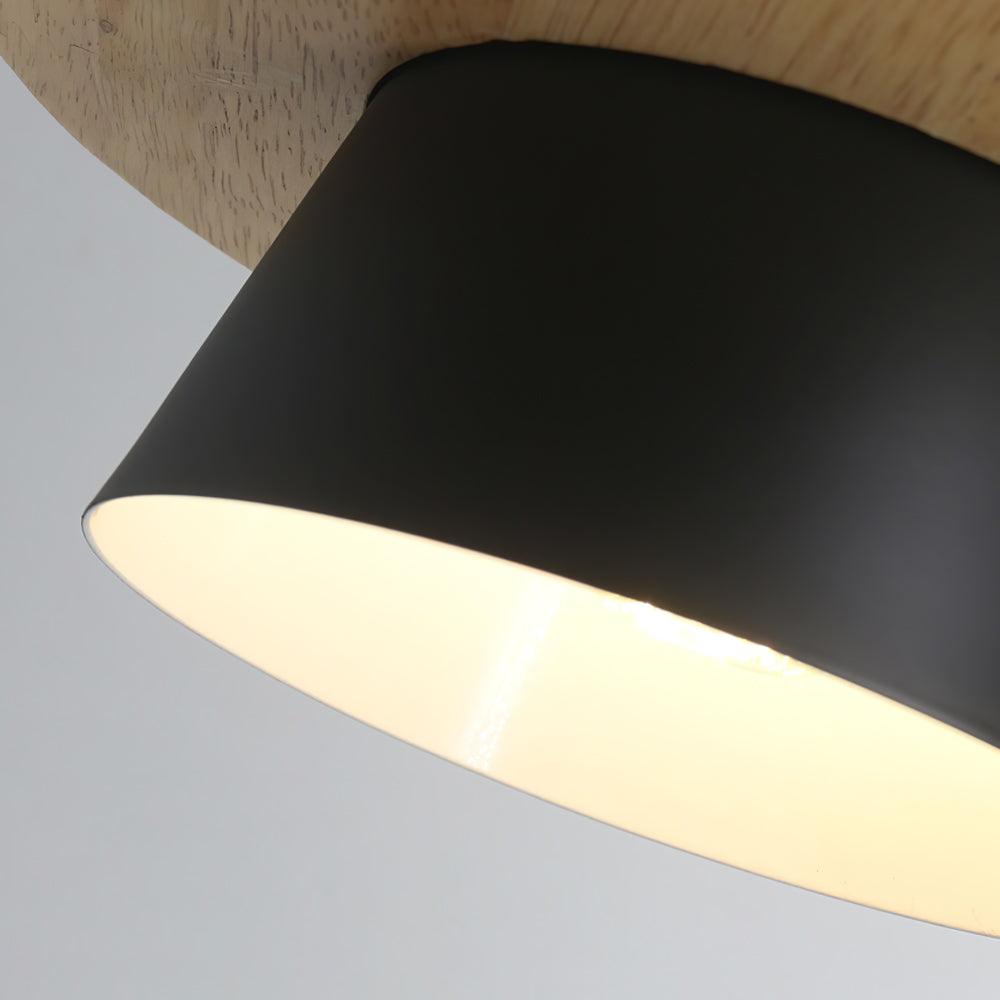 Stone Wood-pendellampe — Nordisk design, justerbar ledning